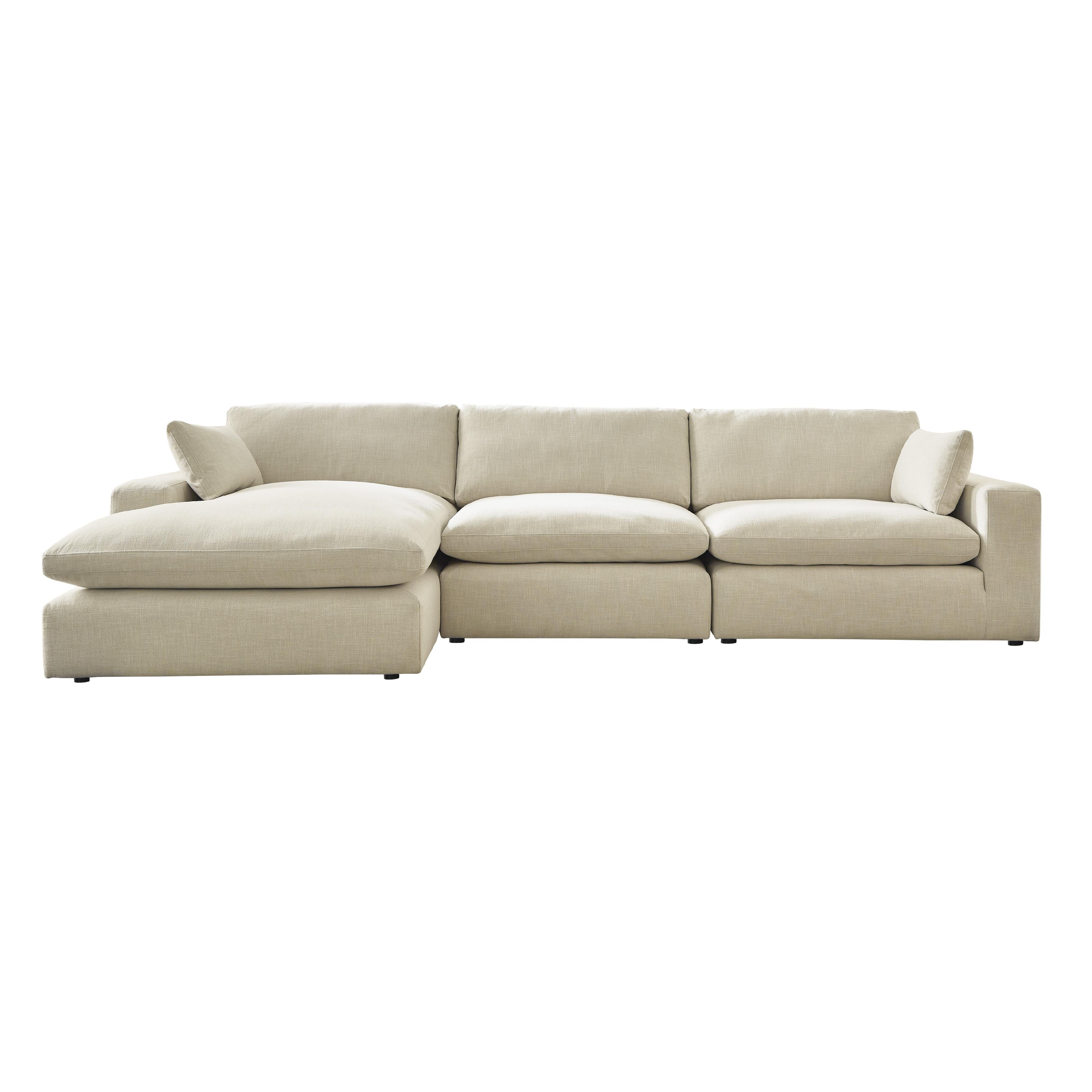 Benchcraft Elyza 10006S3 3 pc Sectional with Chaise – Namaste