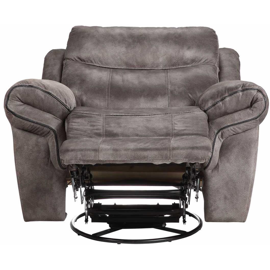Steve Silver Furniture Nashville NH850RG Glider Recliner - Grey IMAGE 5
