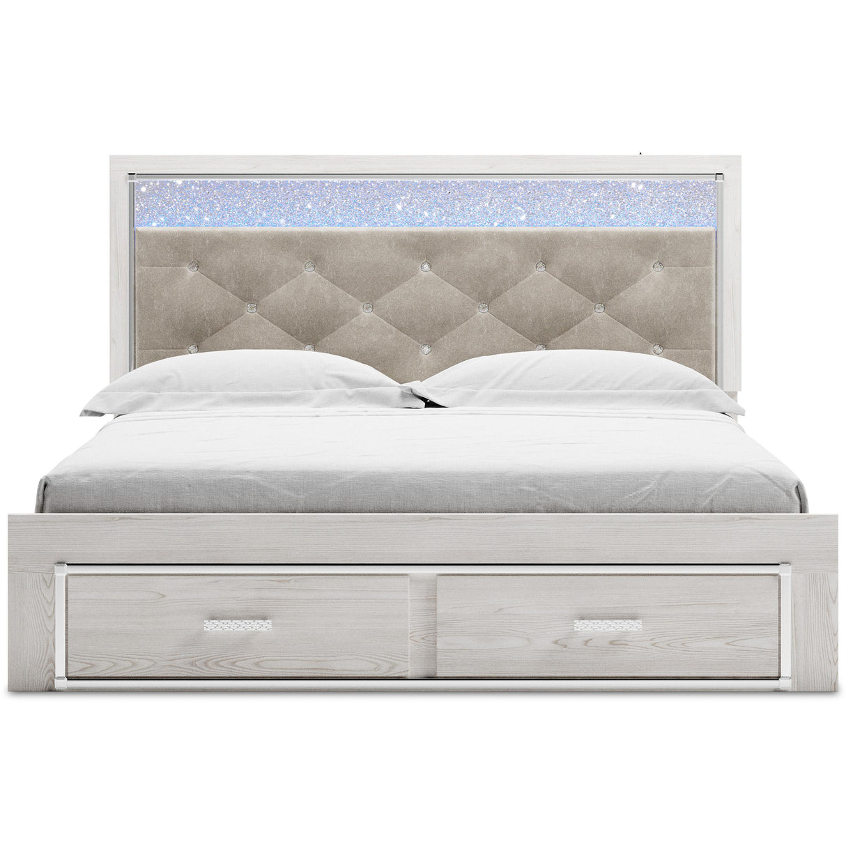 Signature Design by Ashley Altyra B2640B29 King Upholstered Storage Bed IMAGE 2
