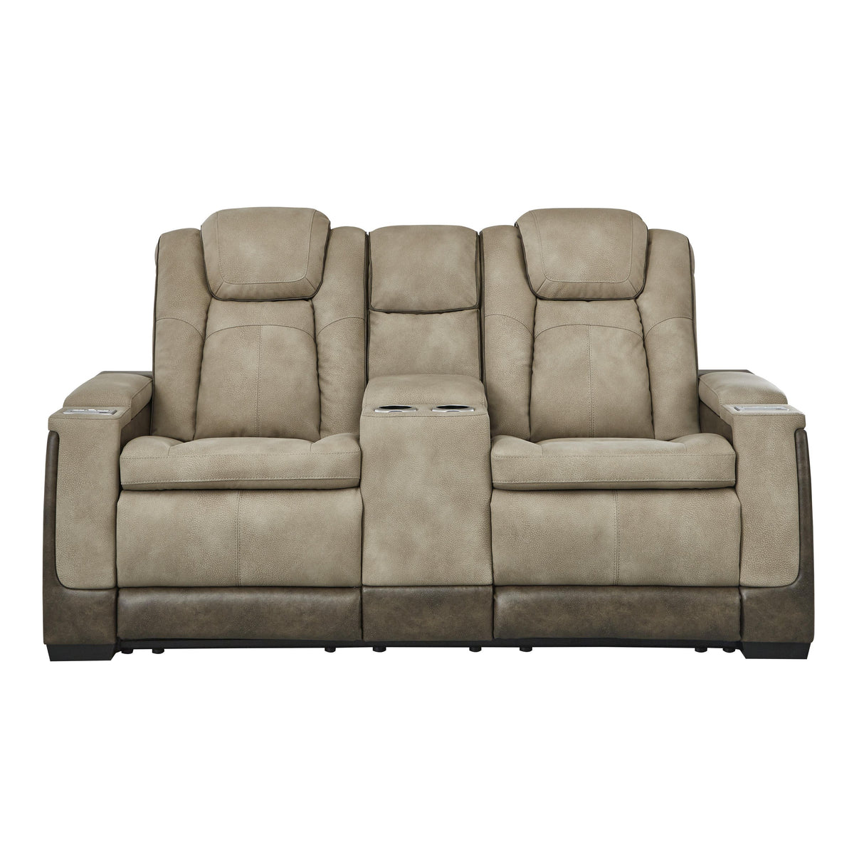 Signature Design by Ashley Next-Gen DuraPella 2200318 Power Reclining Loveseat with Console and Adjustable Headrest IMAGE 2