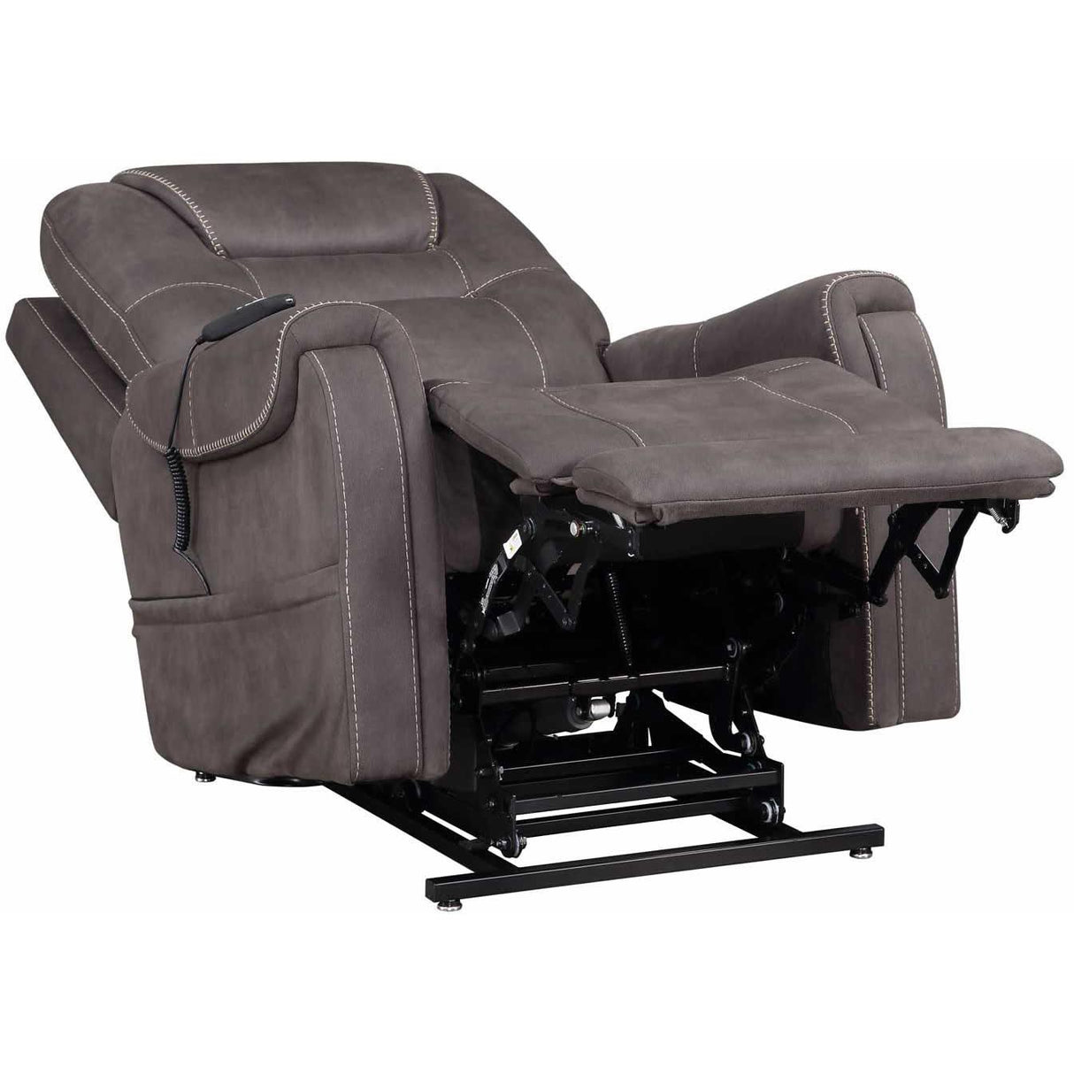 Steve Silver Furniture Brisbane BS850CG Power Lift Chair w/Three Heat Zones - Stone IMAGE 2