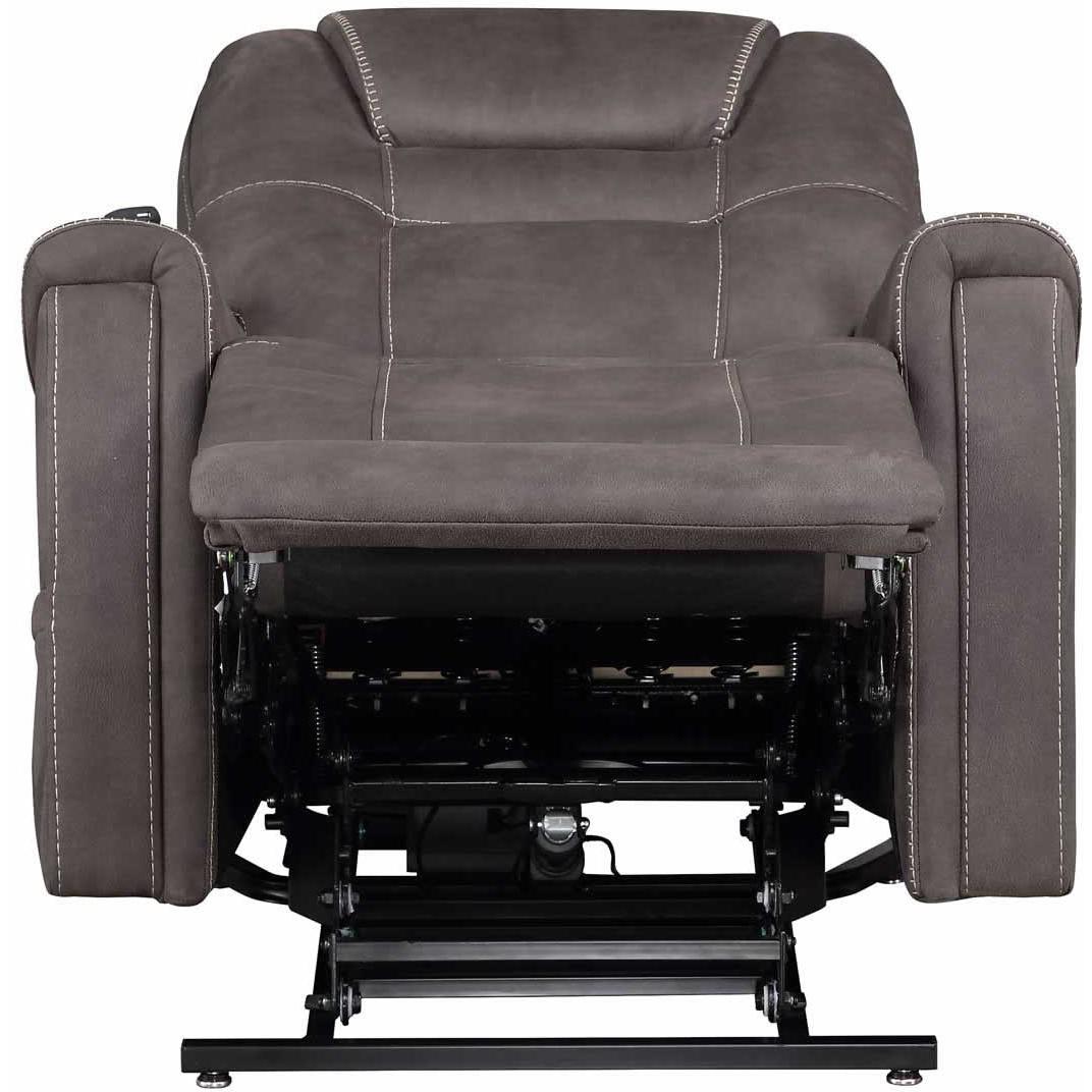 Steve Silver Furniture Brisbane BS850CG Power Lift Chair w/Three Heat Zones - Stone IMAGE 5
