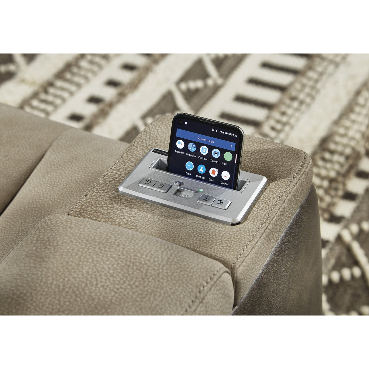Signature Design by Ashley Next-Gen DuraPella 2200315 Power Reclining Sofa with Adjustable Headrest IMAGE 12