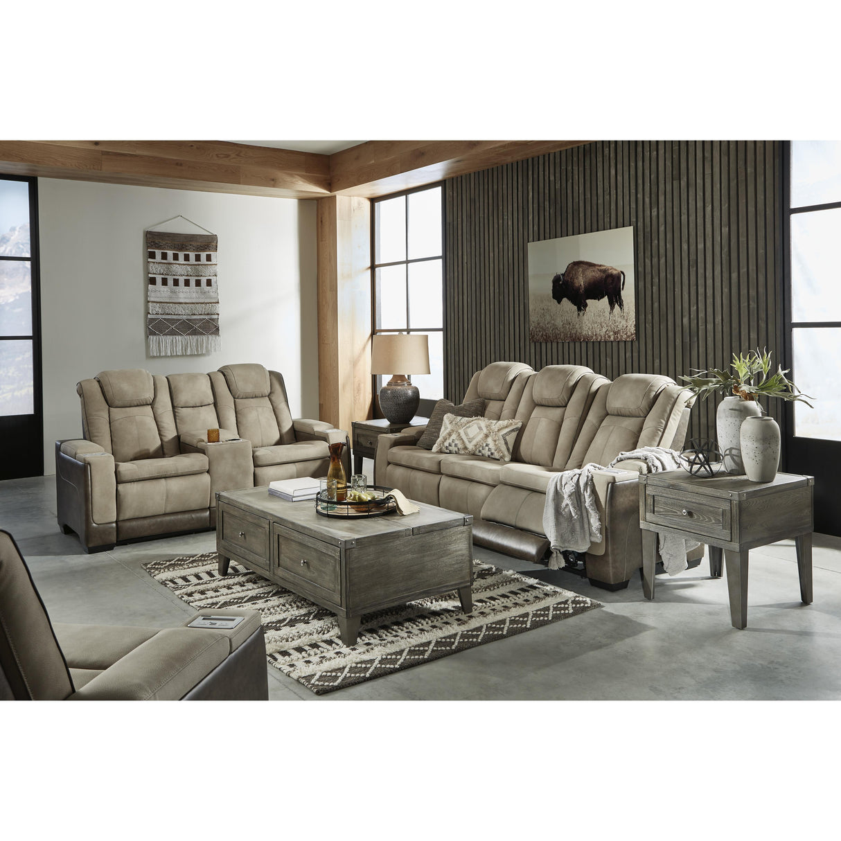 Signature Design by Ashley Next-Gen DuraPella 2200315 Power Reclining Sofa with Adjustable Headrest IMAGE 18
