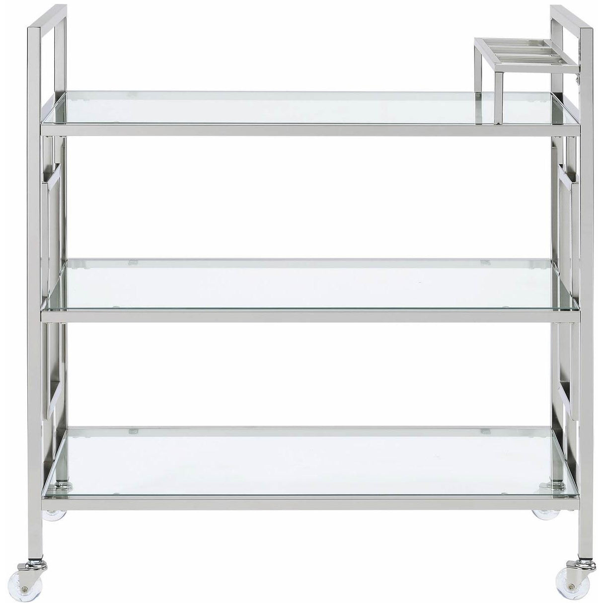 Elements International Ezra Serving Bar Cart IMAGE 2