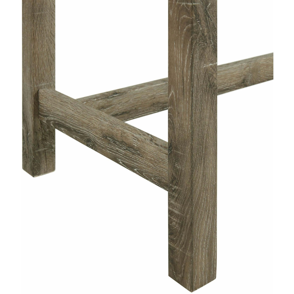 Elements International Oak Lawn Bar Table Single Pack (Table + Three Stools) IMAGE 7