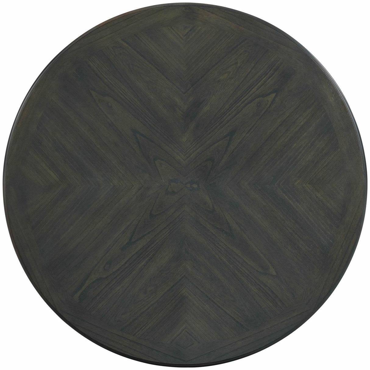 Elements International Amherst Dining Table w/Wood Leg Grey Finish IMAGE 3