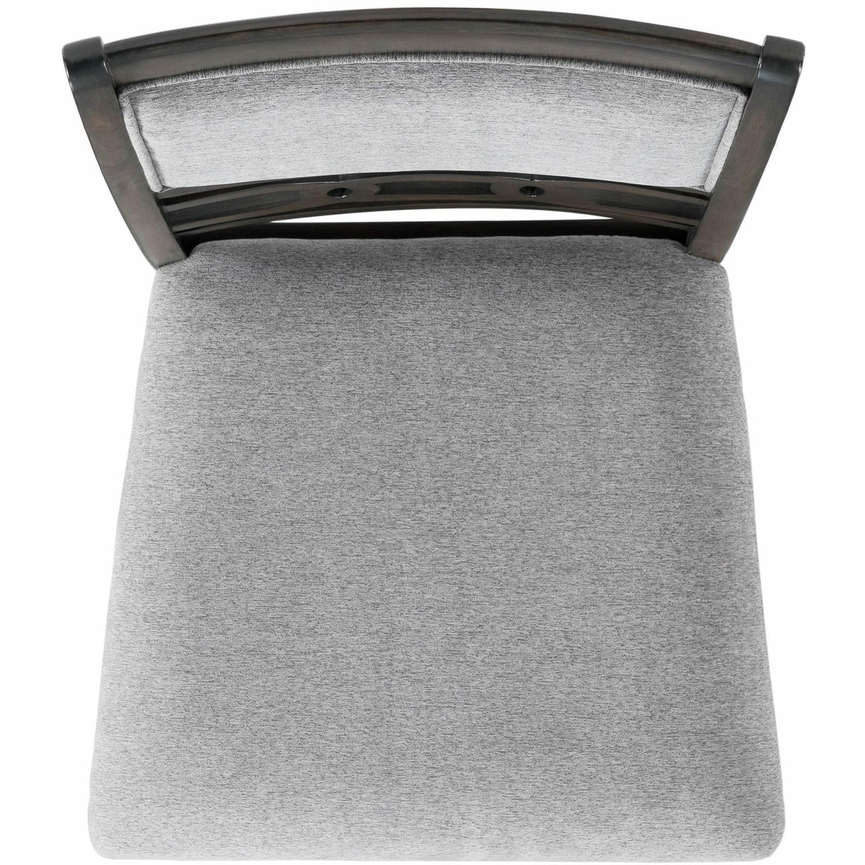 Elements International Amherst Counter Side Chair W/Fabric Cushion Grey Finish IMAGE 5