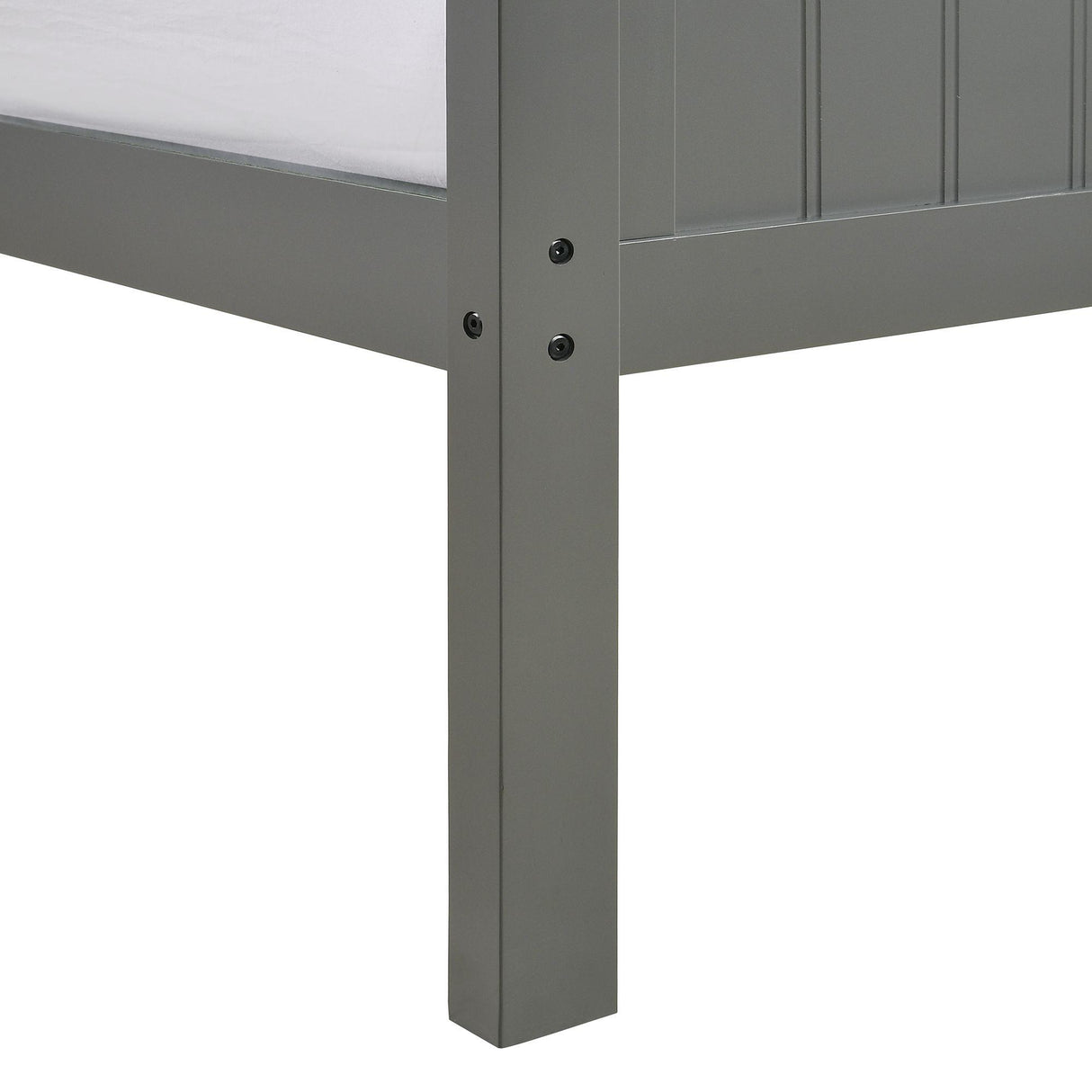 Elements International Sami Twin Over Twin Bunk Grey IMAGE 6