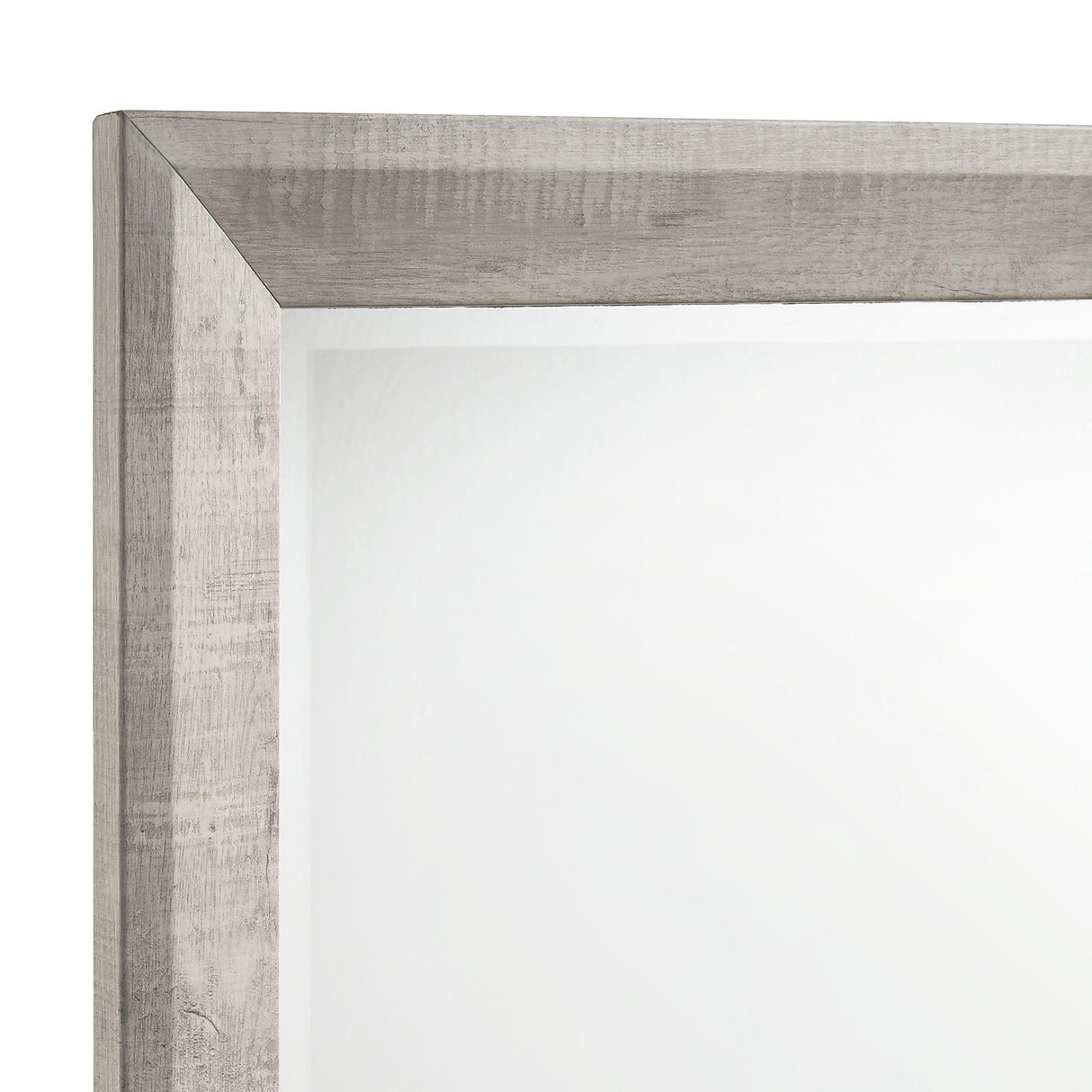 Elements International Ellen Dresser & Mirror Set White IMAGE 3
