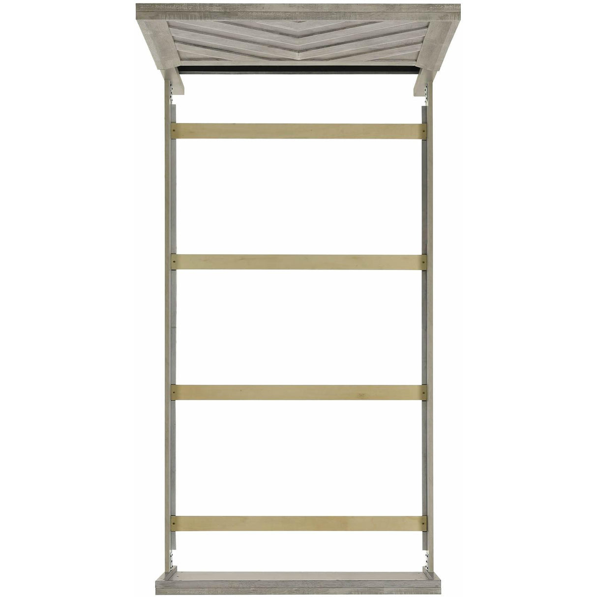 Elements International Ellen EL700TB Twin Bed - White IMAGE 4