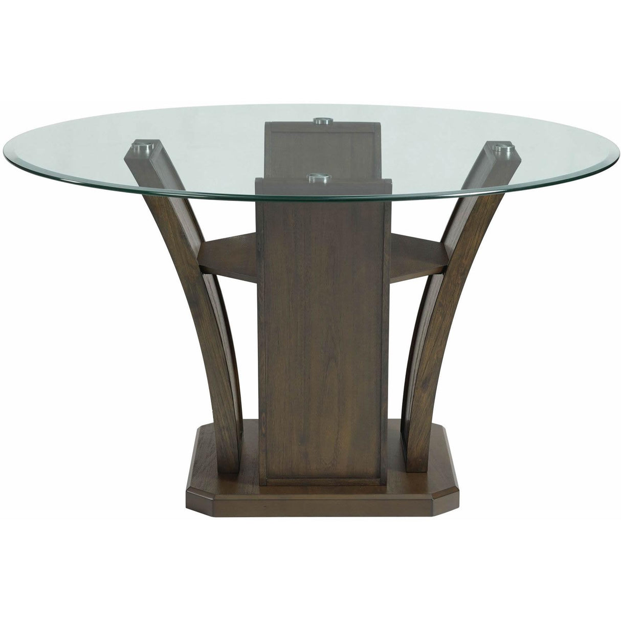 Elements International Dapper Round Dining Table IMAGE 2