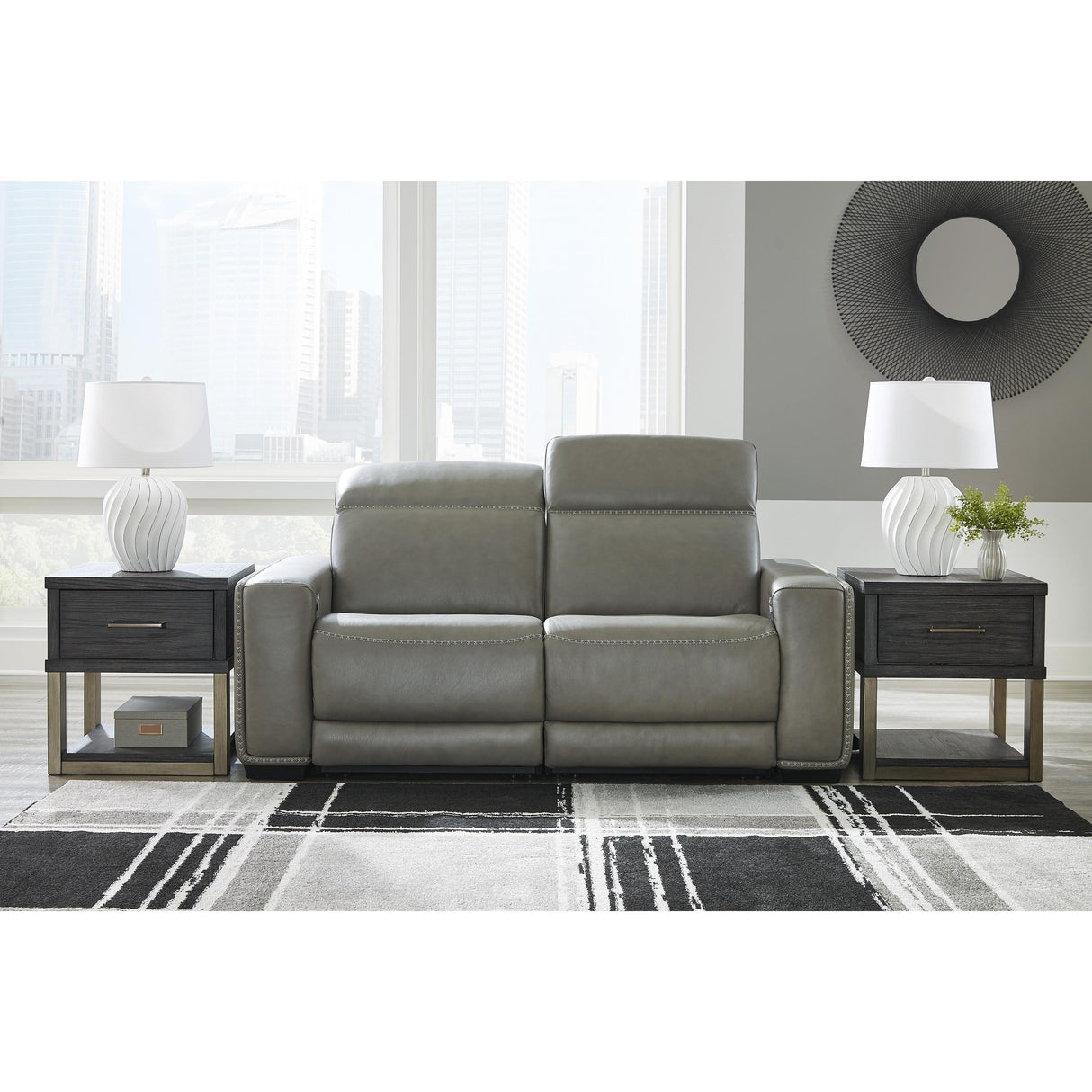 Signature Design by Ashley Correze U94202S10 2 pc Power Reclining Sectional IMAGE 5