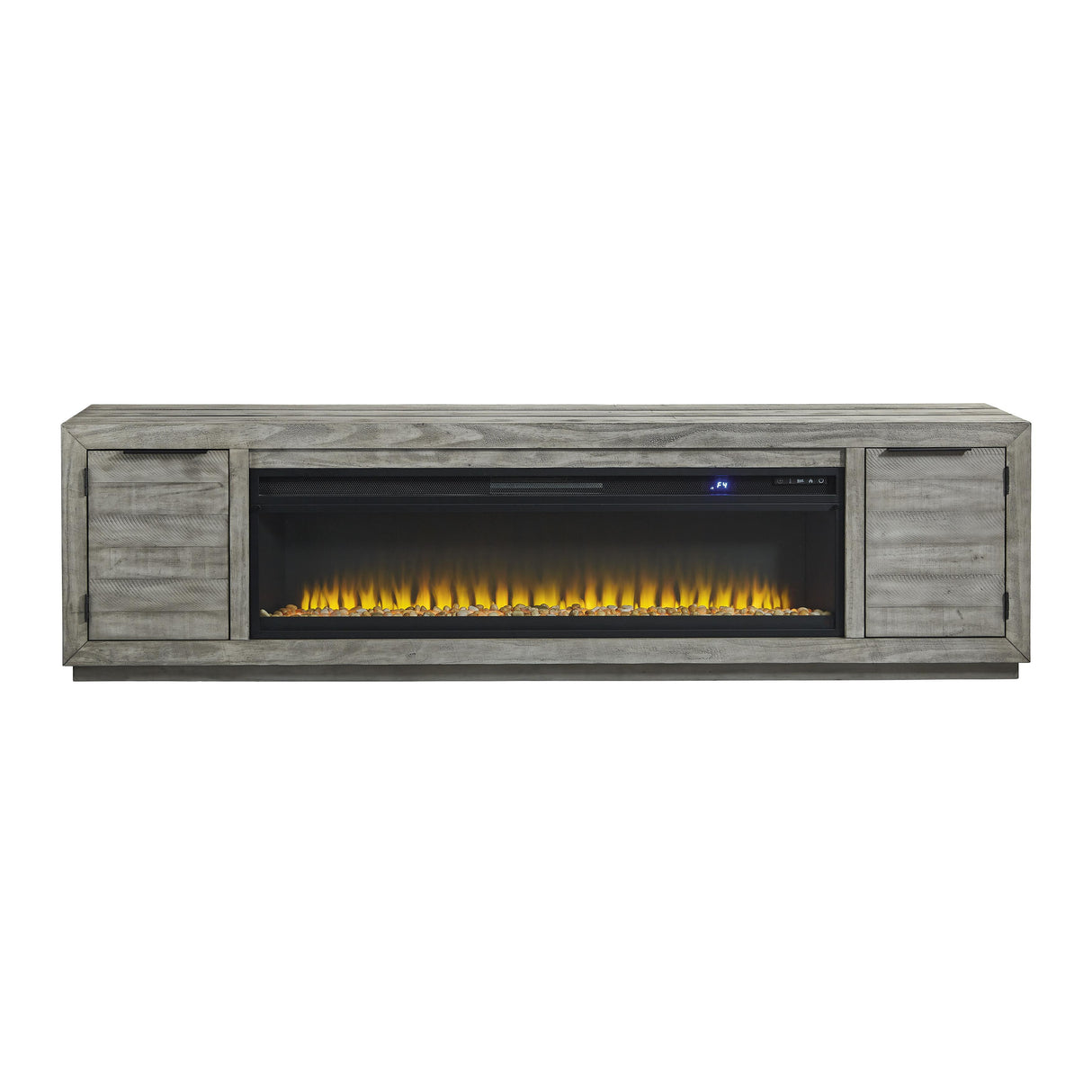 Signature Design by Ashley Naydell W996W1 92" TV Stand with Electric Fireplace IMAGE 3