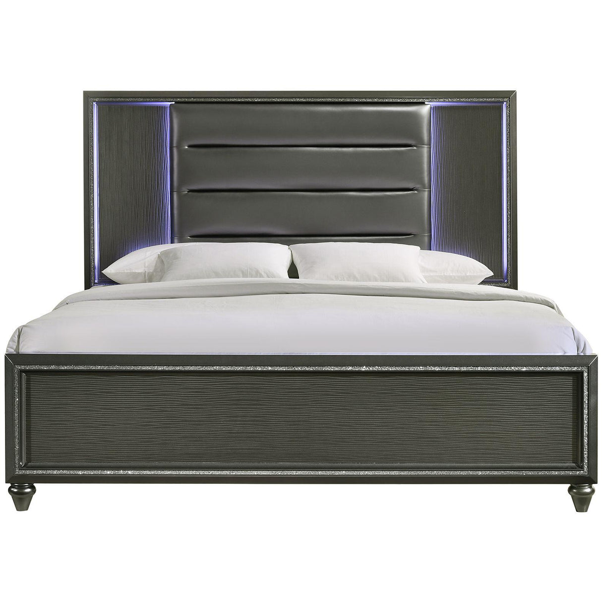 Elements International Moonstone MN600KB King Panel Bed IMAGE 2