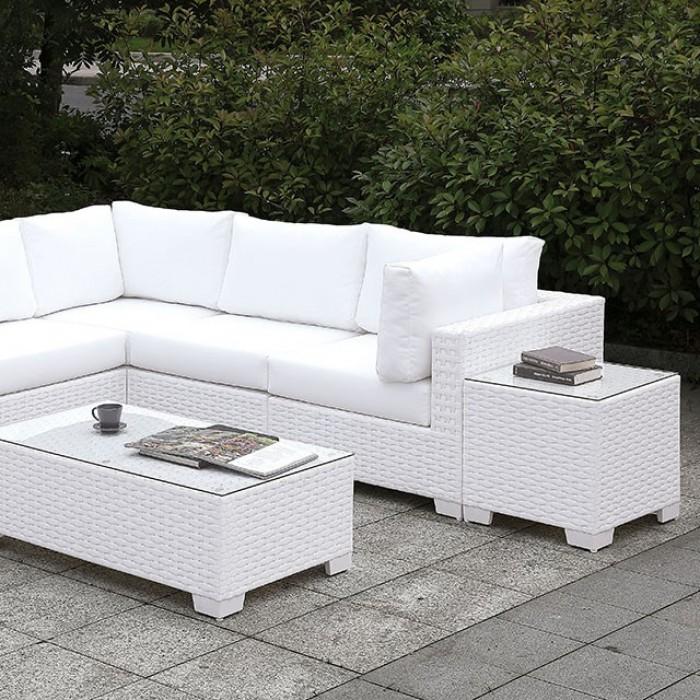 Furniture of America Outdoor Seating Sets CM-OS2128WH-SET11 IMAGE 2