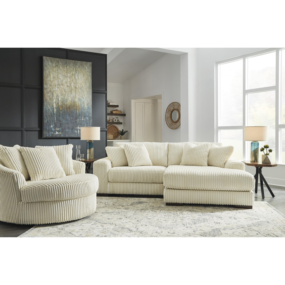 Signature Design by Ashley Lindyn 2110421 Oversized Swivel Accent Chair IMAGE 6