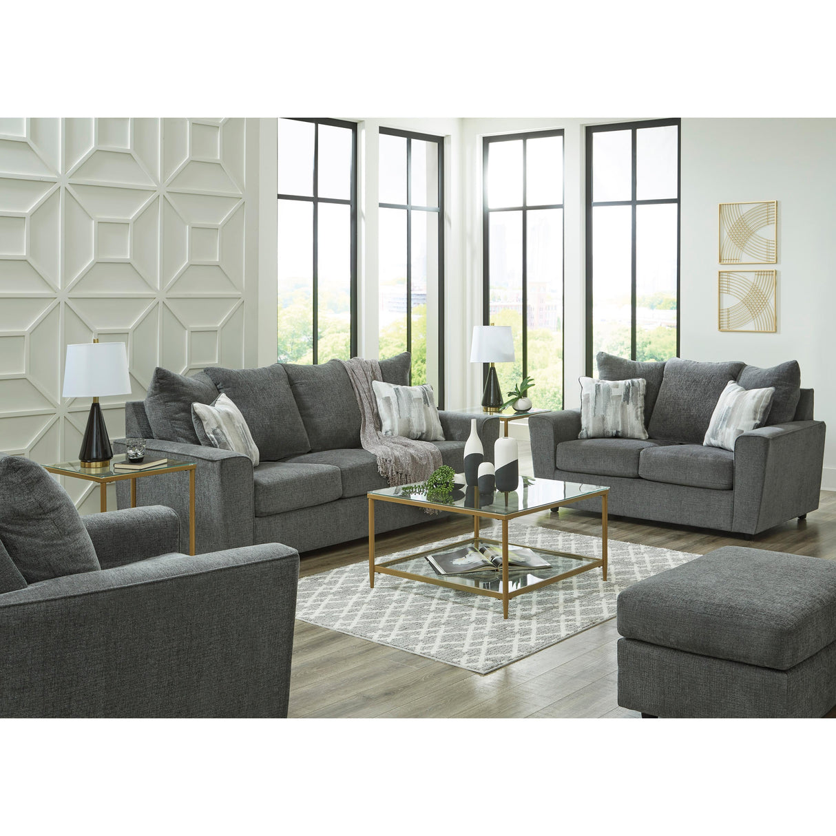 Signature Design by Ashley Stairatt 2850235 Loveseat IMAGE 8