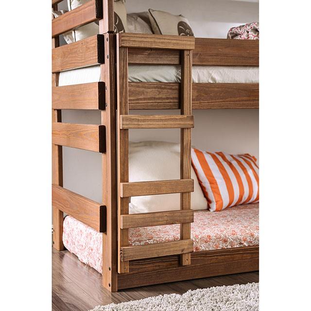 Furniture of America Pollyanna AM-BK500-BED-SLAT Twin Triple Decker Bed IMAGE 4