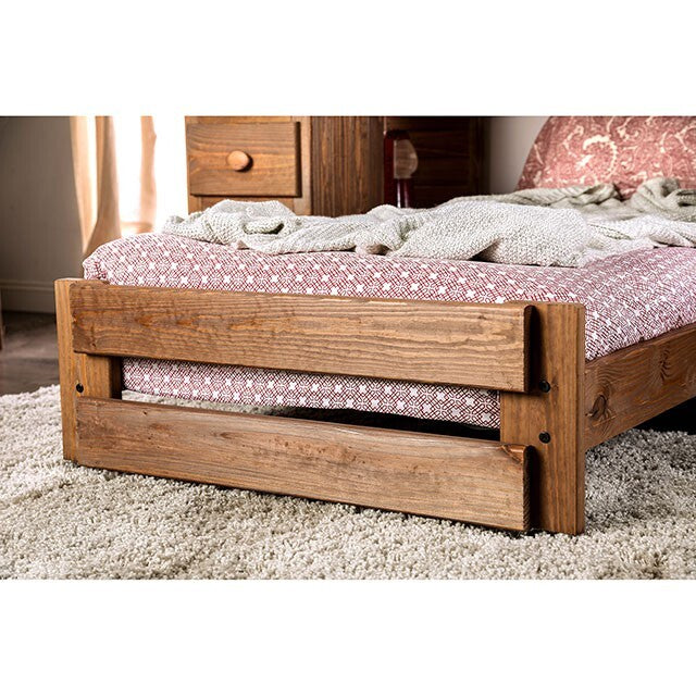 Furniture of America Beckford AM-BK600-BED-SLAT Twin/Twin Loft Bed IMAGE 4