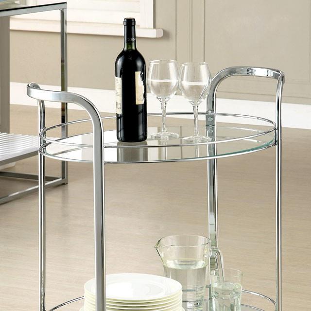 Furniture of America Loule CM-AC228 Serving Cart IMAGE 2