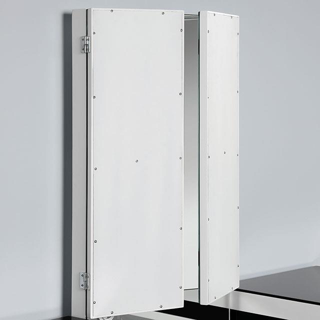 Furniture of America Madonna CM-DK824WH-PK Vanity Set IMAGE 4