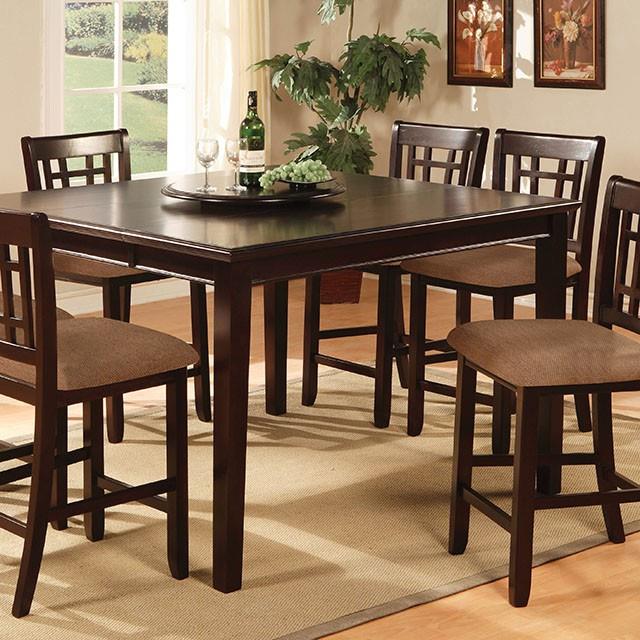Furniture of America Central Park CM3100PT Square Counter Ht. Table IMAGE 1