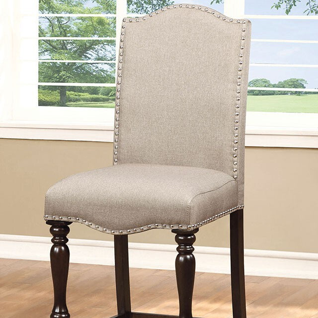 Furniture of America Hurdsfield Counter Height Dining Chair CM3133PC-2PK IMAGE 2