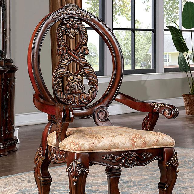 Furniture of America Normandy CM3145AC-2PK Arm Chair (2/Box) IMAGE 1