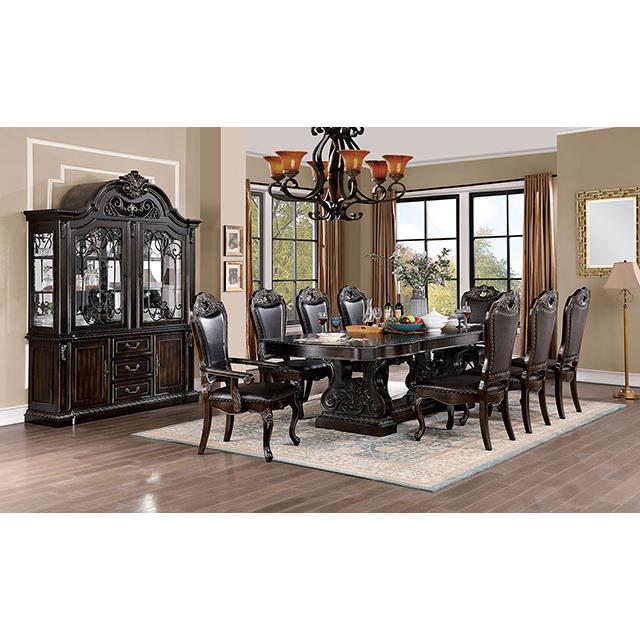 Furniture of America Lombardy CM3146T-TABLE Dining Table IMAGE 2