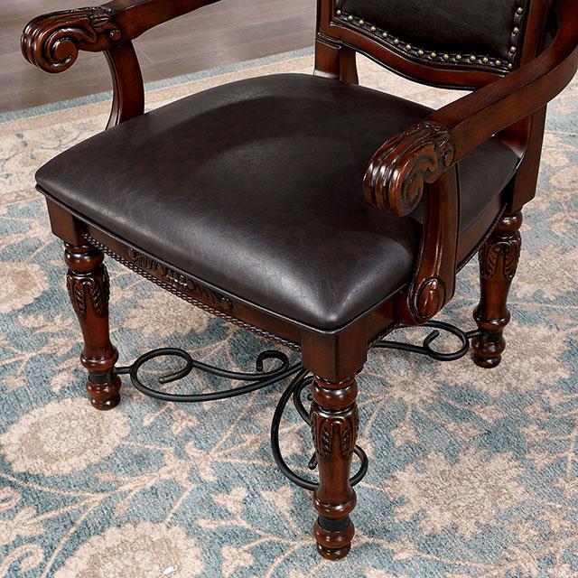 Furniture of America Picardy CM3147AC-2PK Arm Chair (2/Box) IMAGE 3