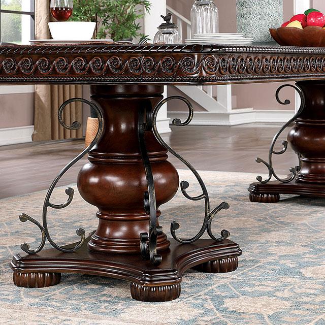 Furniture of America Picardy CM3147T-TABLE Dining Table IMAGE 3