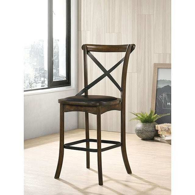 Furniture of America Buhl Counter Height Dining Chair CM3148PC-2PK IMAGE 1