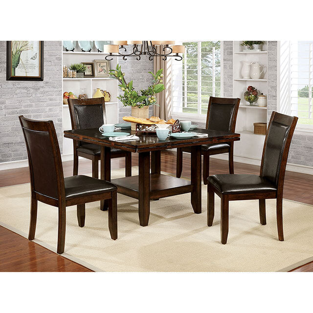 Furniture of America Round Maegan Dining Table CM3152RT IMAGE 2