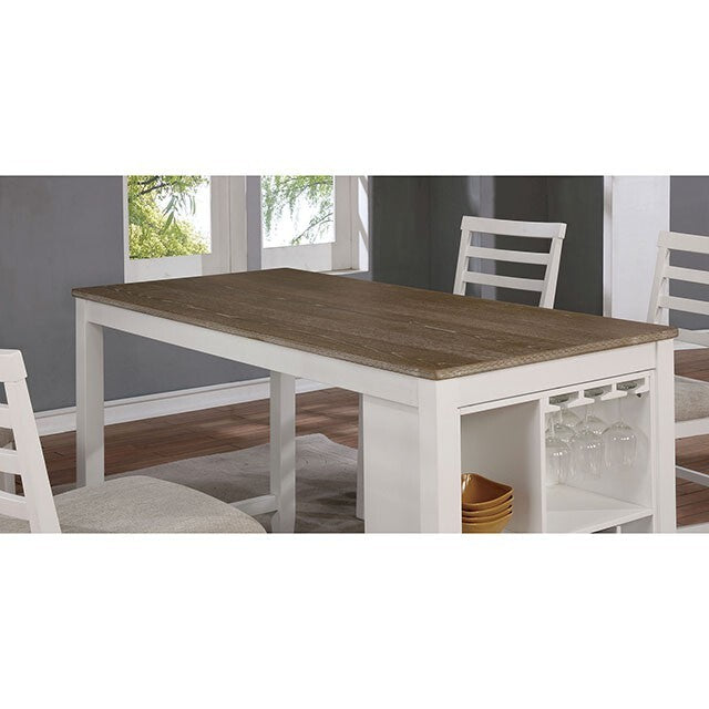 Furniture of America Kiana Counter Height Dining Table CM3156PT IMAGE 2