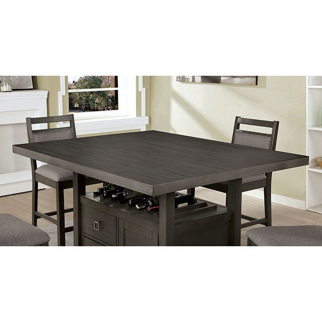 Furniture of America Vicky Counter Height Dining Table CM3794PT-TABLE IMAGE 6