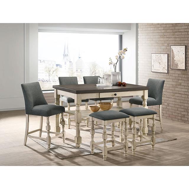 Furniture of America Plymouth CM3979ST-2PK Counter Ht. Stool IMAGE 2