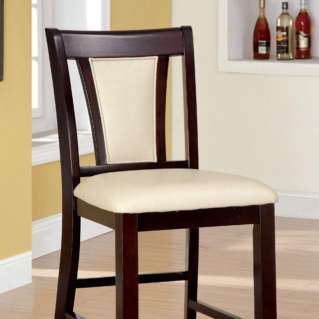 Furniture of America Brent CM3984PC-2PK Counter Ht. Chair (2/Box) IMAGE 3