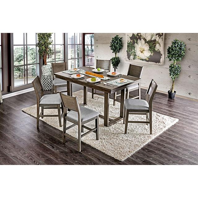 Furniture of America Anton CM3986PT Counter Ht. Table IMAGE 1
