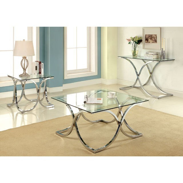 Furniture of America Luxa Coffee Table CM4233C-PK IMAGE 1
