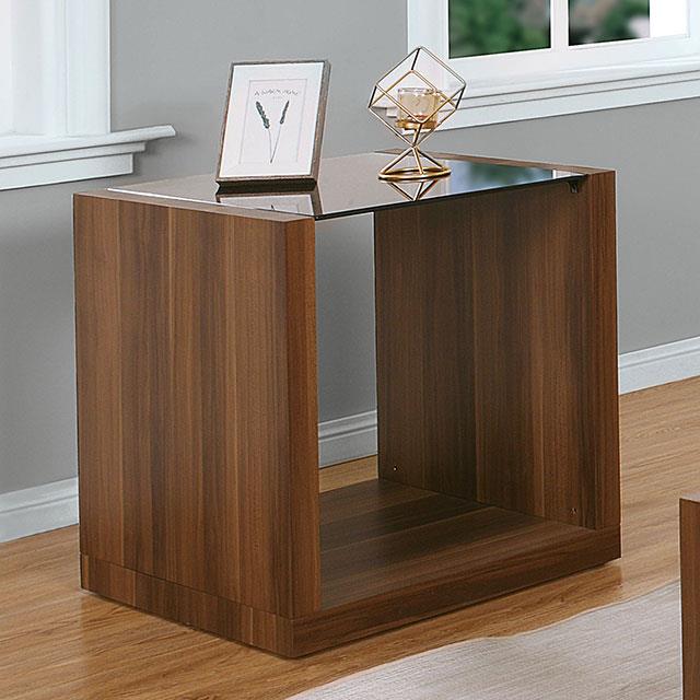 Furniture of America Langenthal CM4568E End Table IMAGE 1