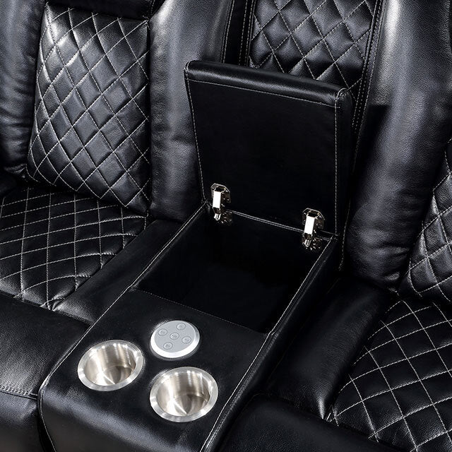 Furniture of America Lubeck CM6081-LV-PM Power Loveseat IMAGE 3