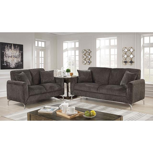 Furniture of America Lauritz CM6088DG-CH Chair IMAGE 2