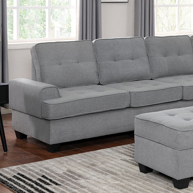 Furniture of America Linore Fabric Sectional CM6493-SECT IMAGE 1