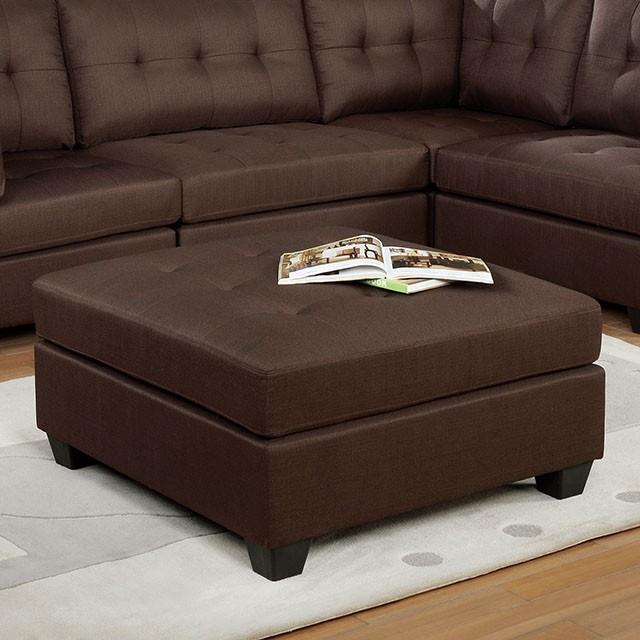 Furniture of America Pencoed CM6957BR-OT Ottoman IMAGE 1