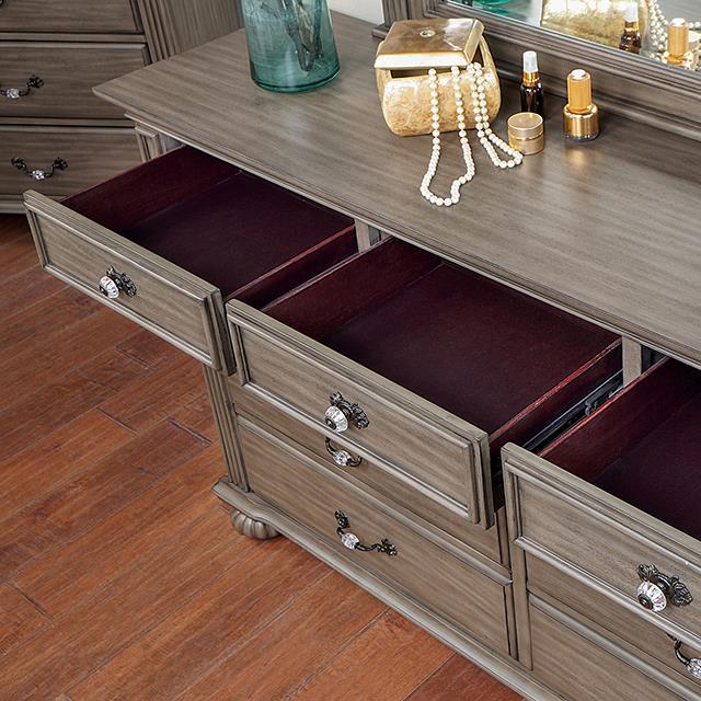 Furniture of America Syracuse CM7129GY-CK-BED Cal.King Bed IMAGE 5