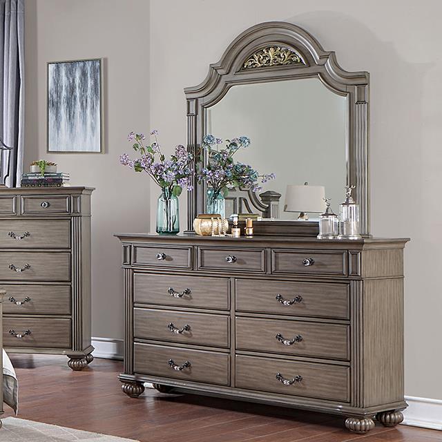 Furniture of America Syracuse CM7129GY-D Dresser IMAGE 1