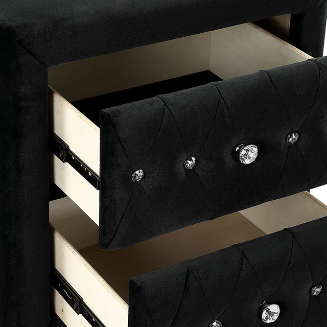 Furniture of America Zohar 5-Drawer Chest CM7130BK-C IMAGE 3