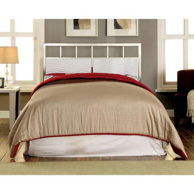 Furniture of America Calvin CM7131WH-EK E.King Bed IMAGE 2