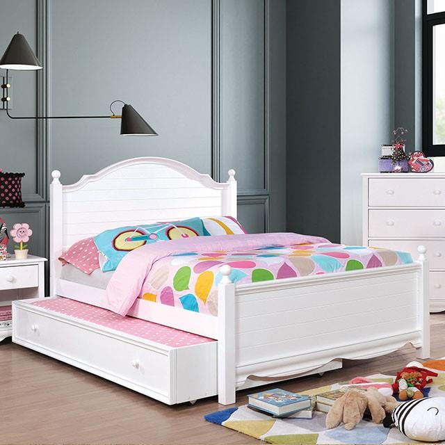 Furniture of America Dani CM7159WH-F-BED-VN Full Bed IMAGE 1